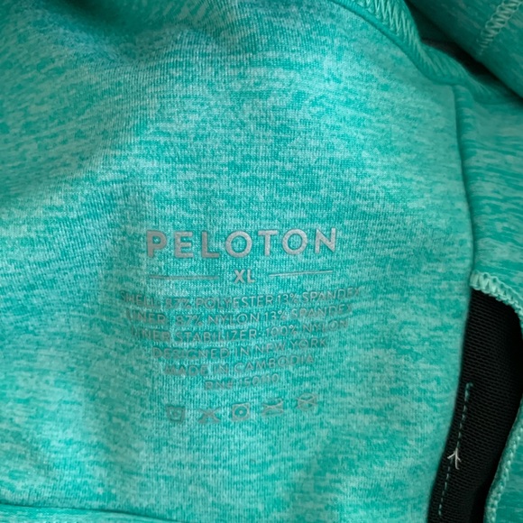 EUC Peloton Teal Sports Bra size extra large - Picture 3 of 3